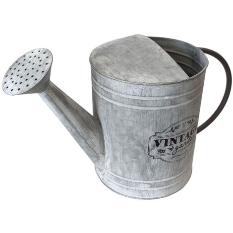 Vintage Gießkanne verzinkt 5 Liter-FZ3000550