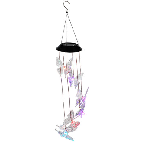 LED Solar Windspiel "Schmetterling"D70436