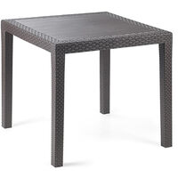 Gartentisch King Eckig 79x79x72cm-DKIN028AN-var