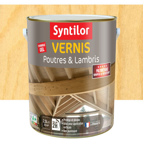 Vernis bois brillant Syntilor inter/exter haute protection