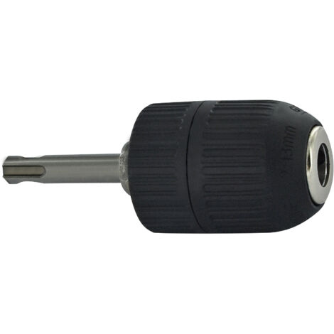 Mandrin Auto-serrant CLICK 2-13mm Avec Adaptateur 1/4" Six Pans - Marque MaKu7, Fabriqué En Allemagne