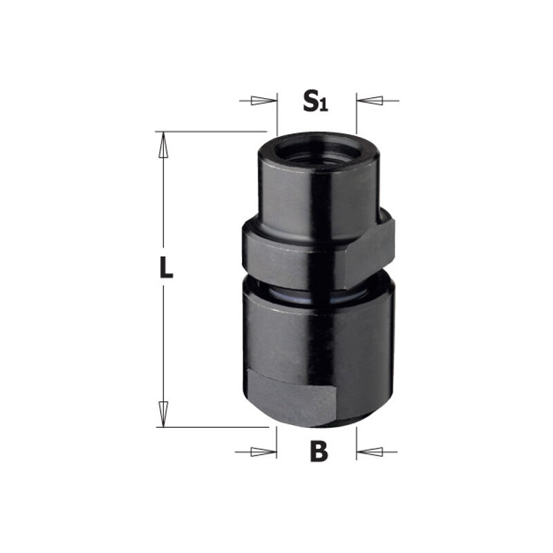 Mandrino Portafrese CMT M14x2 - Per Pinze Da 6-9.5 Mm