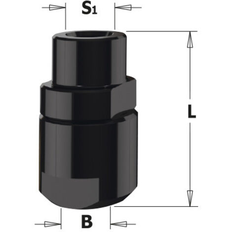 796.140.00 MANDRINO PORTAFRESE M14x2 DX C/GHIERA X PINZE d=6-6.35-8-9.5