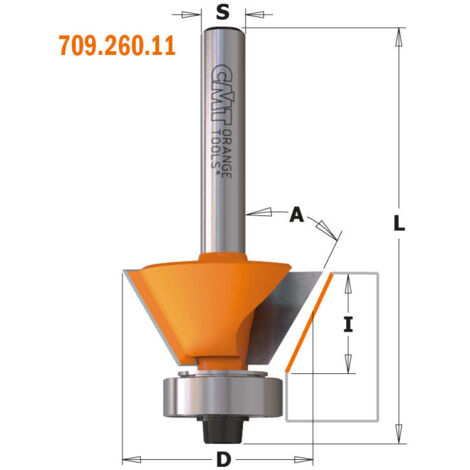 809.016.11 FRESA X SMUSSARE 15° C/CUSC. HW Z2 S=6.35 D=18.5x11x57 DX (1/5)