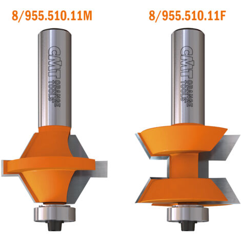 955.510.11 SET 2 FRESE X GIUNZIONE -V- HW S=12 D=40x25.4x74.5 DX