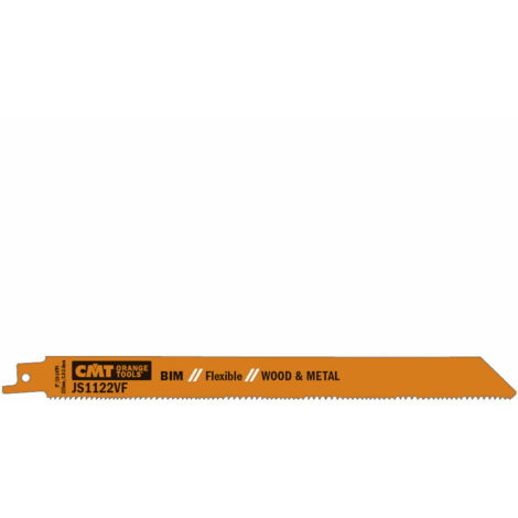 JS1122VF-5 5 LAME SEGHETTO LEGNO/METAL BIM 225x1.8-2.6x10-14TPI (SS/M) (1/4)