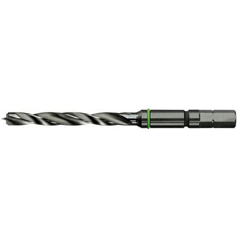 492514 Festool Punte elicoidali per legno D 5 CE/W