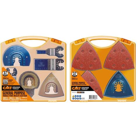 OMM-X37 Set 37 Pz Lame e Accessori per Utensili Multifunzione (1/4)