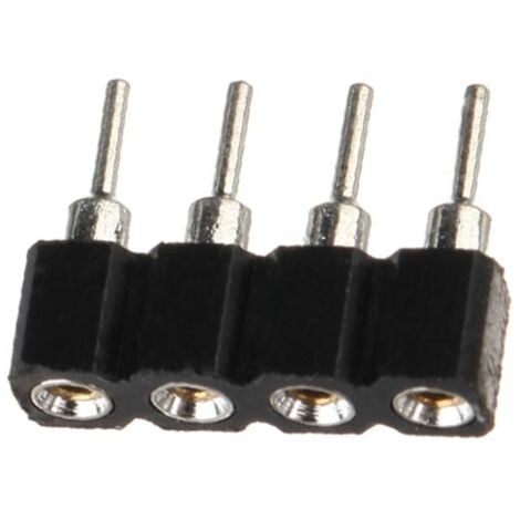 Sachet de 10 connecteurs male femelle pour ruban RGB 12V