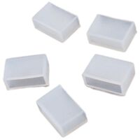 Sachet de 5 capuchons de finition pour ruban LED étanche 12V
