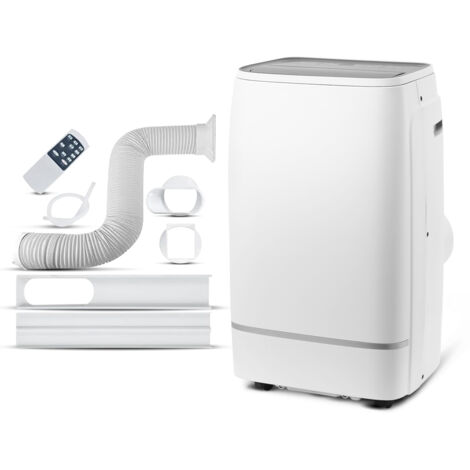 Climatiseur mobile réversible chaud/froid 12000BTU - 3.5KW avec télécommande et fonction Wifi