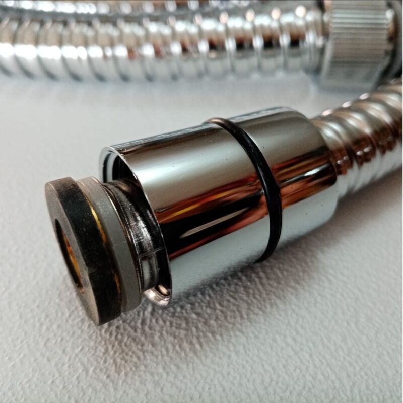 Flessibile Doccia Acciaio Inox 304 2,5 Metri - Con Raccordi In Ottone E Doppia Protezione Antitorsione - Foto 8