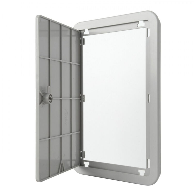 Sportello Di Ispezione 25x40cm Bianco - Per Contatori Acqua, Tubi E Impianti A Parete O Soffitto - Foto 11