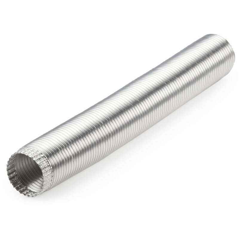 Tubo Flessibile Estensibile In Alluminio Corrugato Interno/esterno - Foto 7