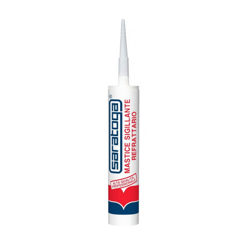 Saratoga 420gr silicone mastice sigillante refrattario nero