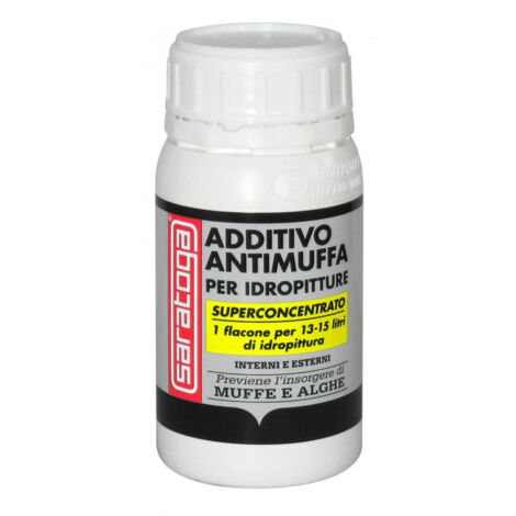 Saratoga 250ml additivo antimuffa antialga per idropittura interni ed esterni