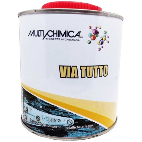 Multichimica via tutto 750ml sverniciatore universale neutro