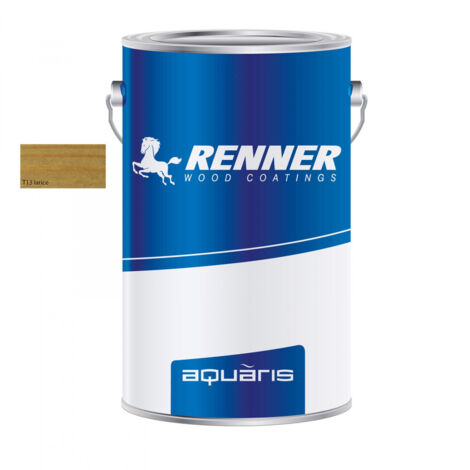 Renner aquaris yo m314 5kg finitura opaca professionale 30 gloss per esterni ed interni, colori disponibili  larice opaca