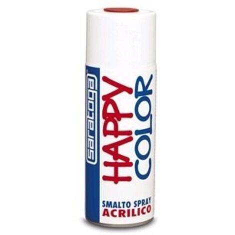 Saratoga bomboletta happy color 400ml spray per alta temperatura max 350°c finitura semilucida, colori happy color trasparente