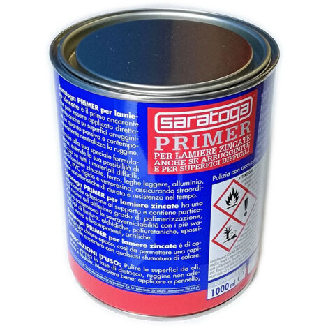 Saratoga 500ml primer per lamiera zincata alluminio superfici difficili