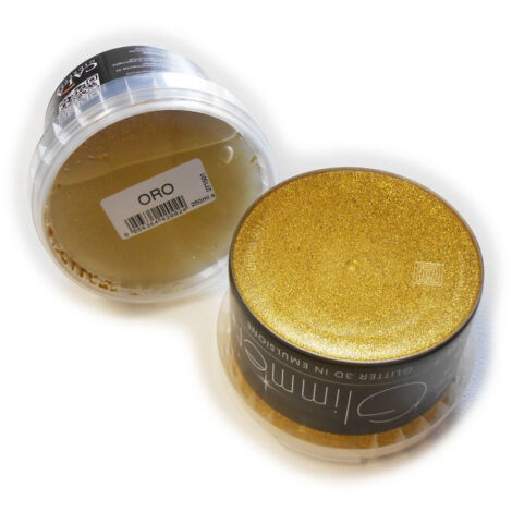 Glitter da 250ml in gel per pittura, colori oro