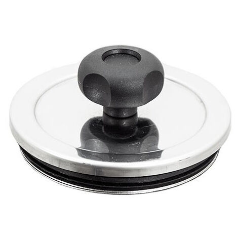 Tappo inox per ispezione con guarnizione, diametro 150mm