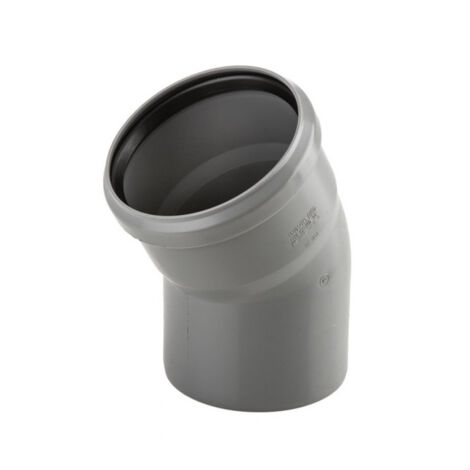 Curva gomito da 40mm - 2pz raccordo con guarnizione, scegli se 45 gradi