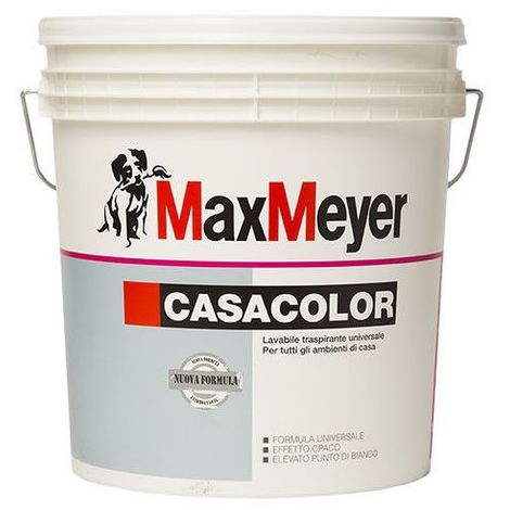 Casacolor 5lt pittura lavabile colorata per interno colori intensi, colori  porcellana