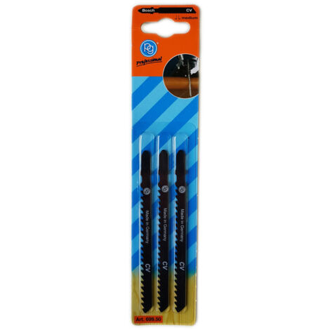 Lame attacco a t da 100/111mm per seghetto alternativo per legno dentatura media (1/2)