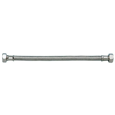 Flessibile acqua ff da 1/2 rivestimento in acciaio inox per rubinetto, diametro ff 1/2 x 1/2 x 30cm