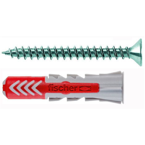 Fischer duopower 8s tassello nylon con vite da 8mm - 10pz