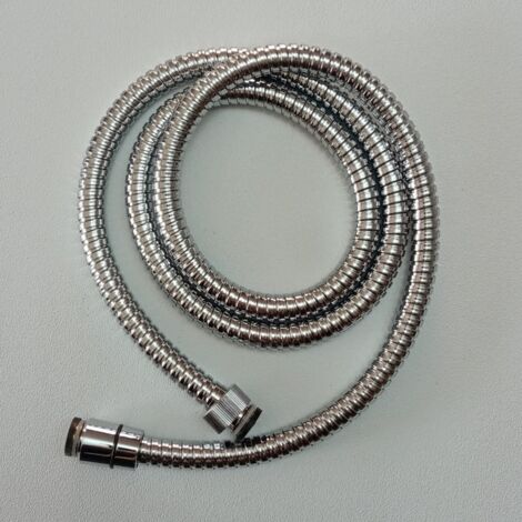 Tubo flessibile cromato da 1/2 da 150cm per soffione doccia e vasca (1/4)