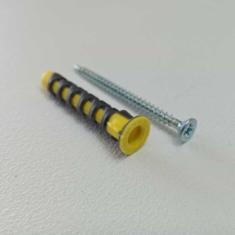 Nobex ecm2 tassello bimateriale universale da 6mm con vite - 300pz (1/5)