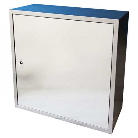 Cassetta cassonetto contenitore zincato profondità 25cm sportello cieco, scegli se h 50 x l 70 x p 25cm