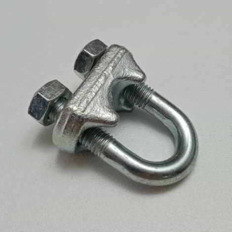 Morsetto Di Ancoraggio Zincato EG Per Ponteggi – Set Da 5, Tubo 49 Mm, Gancio 16 Mm, Acciaio Forgiato