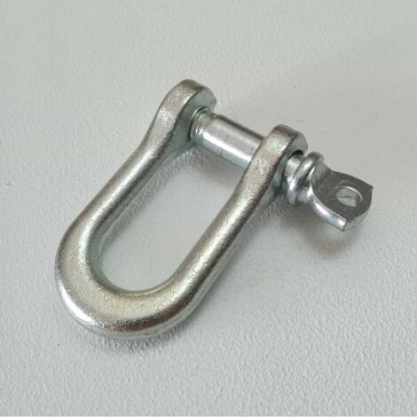 Robur grillo 6mm 1/4 di sollevamento diritto in acciaio zincato