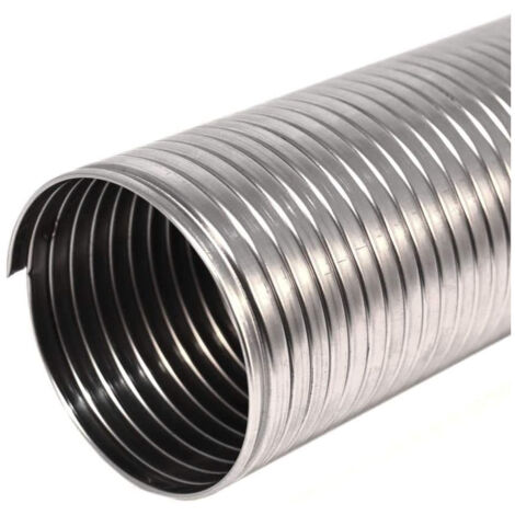 Tubo flessibile inox da 80 x 3000mm aisi 304l