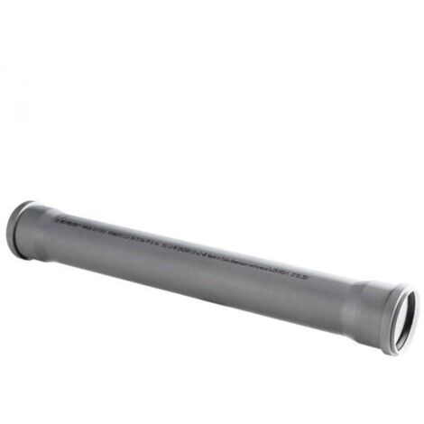 TUBO SCARICO A INNESTO DOPPIO BICCHIERE 32 mm,1 mt