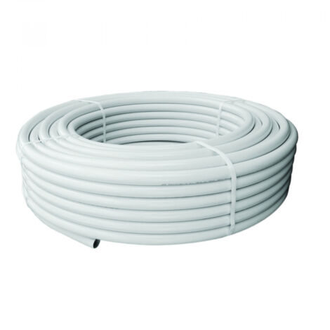 Tubo multistrato bianco nudo per acqua 20x2,0mm - 1mt