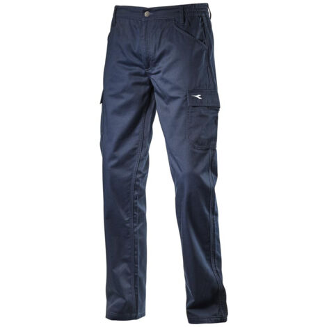 Diadora level pantalone da lavoro colore blu, taglie disponibili  l