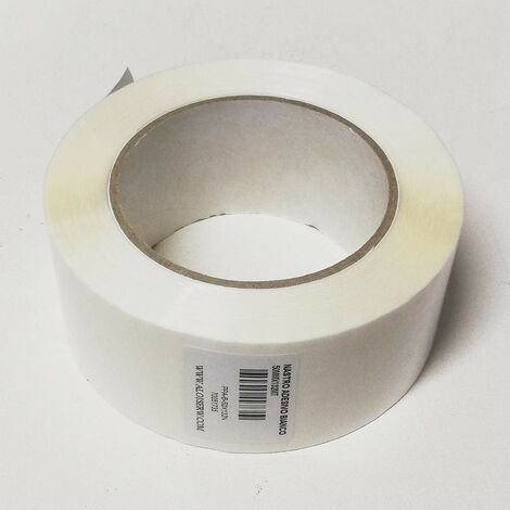 Nastro adesivo bianco 50mm x 132mt in ppl antirumore