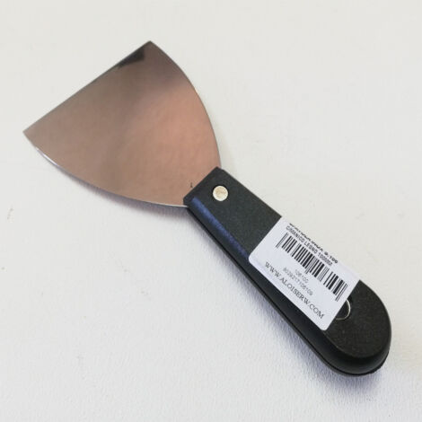 Fiorellini spatola raschietto inox da 100mm con manico in legno (1/2)