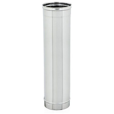 Tubo acciaio inox 100 x 1000mm 5 decimi aisi 304