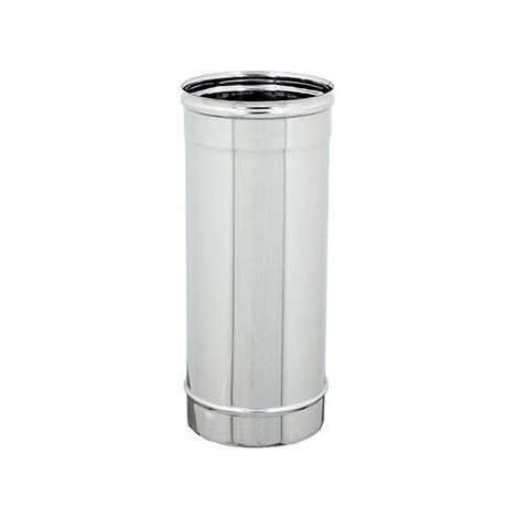 Tubo acciaio inox 100 x 500mm 5 decimi aisi 304