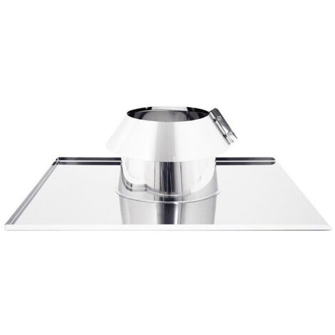 Faldale piano da 120mm in acciaio inox 6 decimi aisi 304