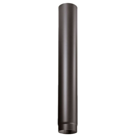 Tubo nero diametro 16cm lunghezza 50cm per stufa a legna in acciaio al carbonio (1/2)