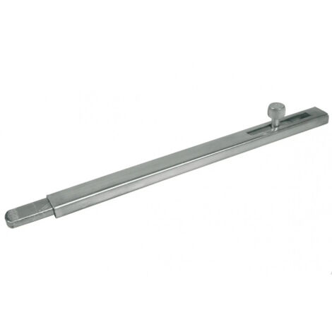 Catenaccio chiavistello da 10x20x200mm verticale a saldare zincato