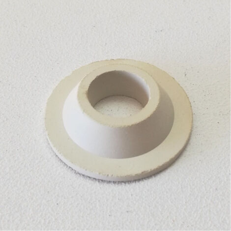 Guarnizione in gomma bianca da 1/2 con bordo alto - 2pz