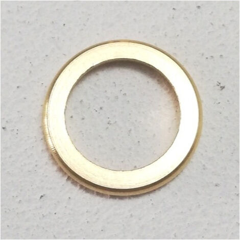 Rondella alza porta e finestre da 14mm in ottone - 10pz