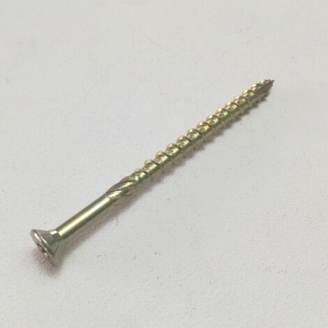 Vite 10x260mm tps testa conica gialla per legno impronta torx - 10pz (1/4)